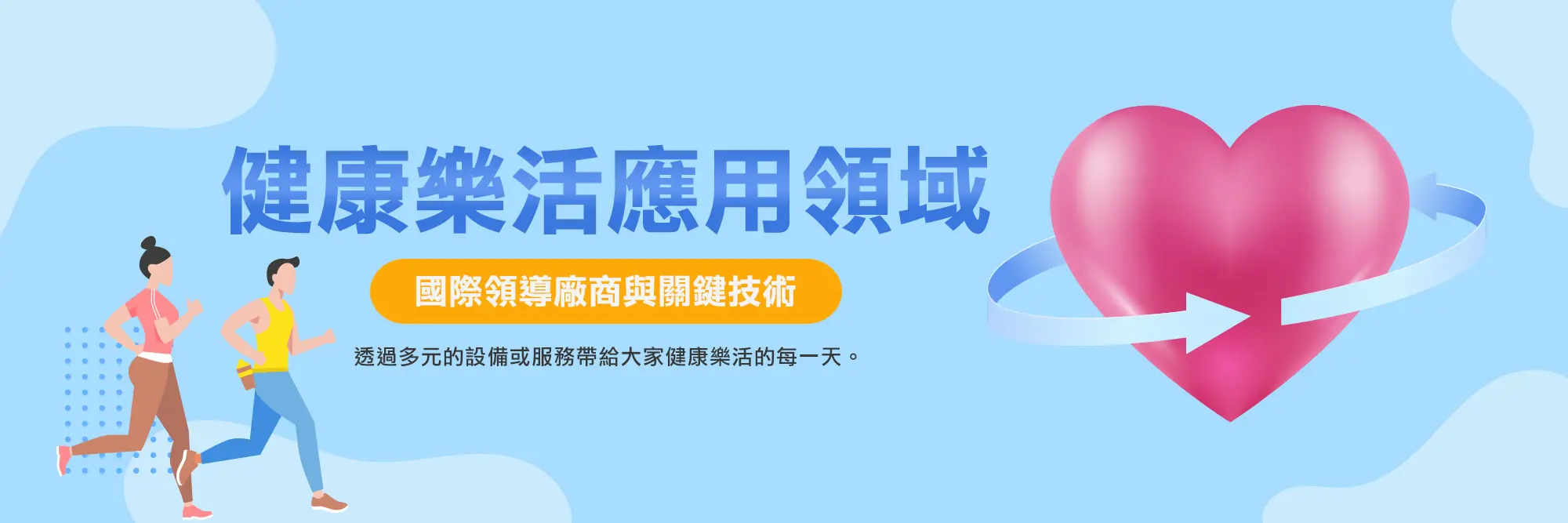 健康樂活應用領域